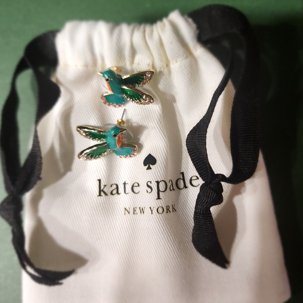 ♤ KATE SPADE ♤ Hummingbird Studs